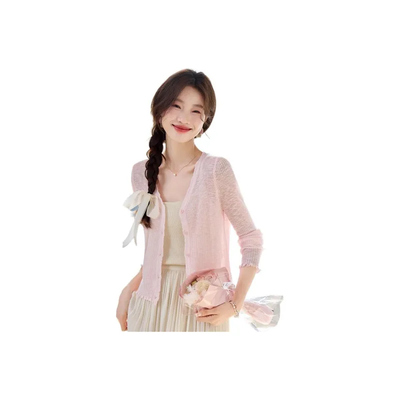 PIERRE CARDIN Knitted Fabric Cardigan Women's-5