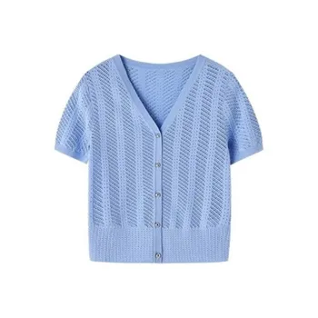 HDFULERN Knitwear Women's Blue