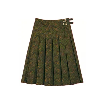PALACE X GUCCI Canvas G Square Buckle Kilt