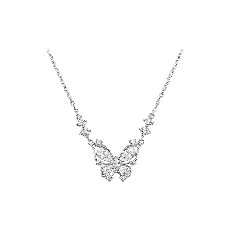 Disney Princess S925 Silver Necklaces Women's-0