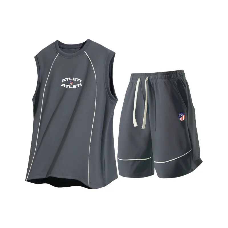 ATLETICO DE MADRID 1903 Casual Sportswear Unisex 2 Piece Set-9