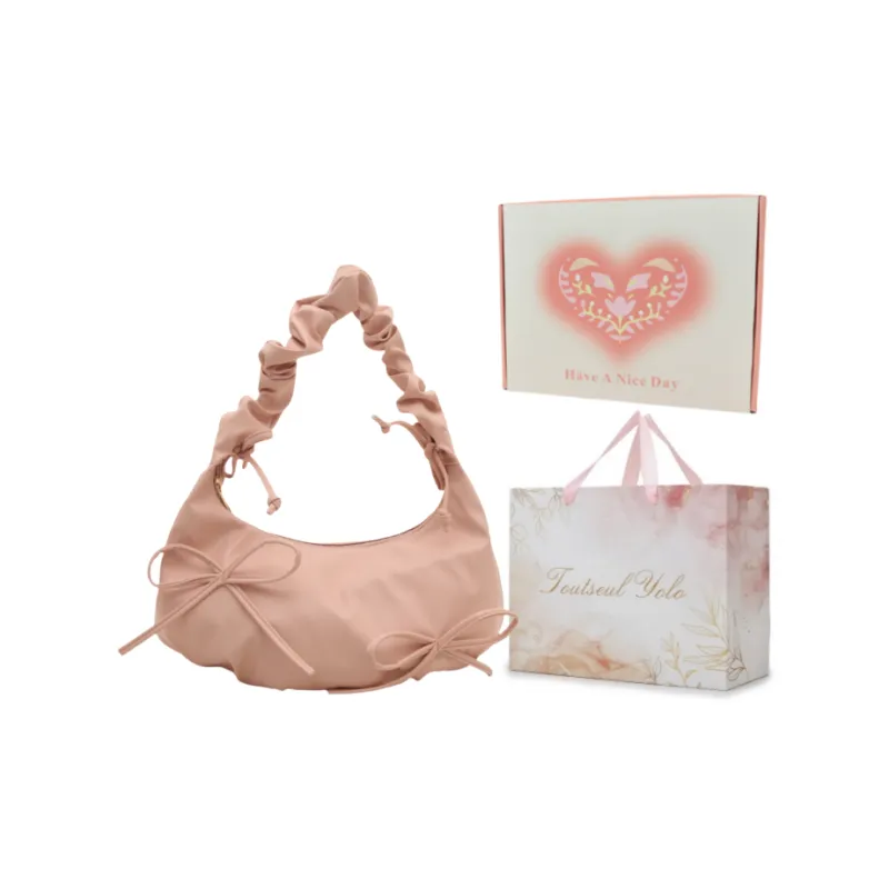 TOUTSEUL YOLO PU Handbag Women's Pink White Silver Blue-25
