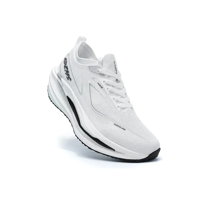 ANDEZHANMUSI Running Shoes Unisex Low Top White Orange Red/Neon Green/White Green Purple/Standard White-25