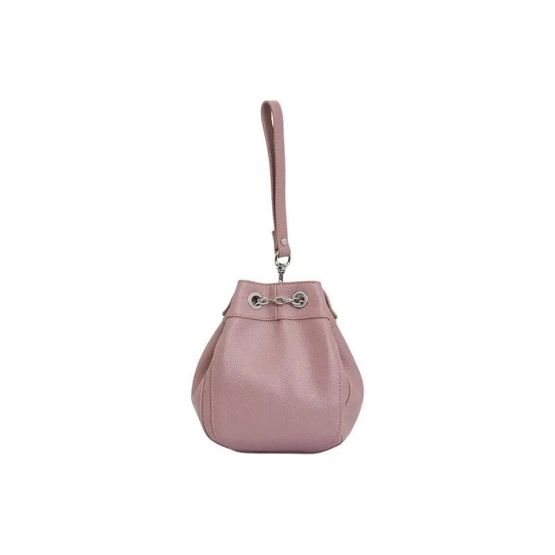 Vivienne Westwood Polyurethane Bucket Bag, Shoulder Bag, Crossbody Bag, Handbag Women's Light Purple-3