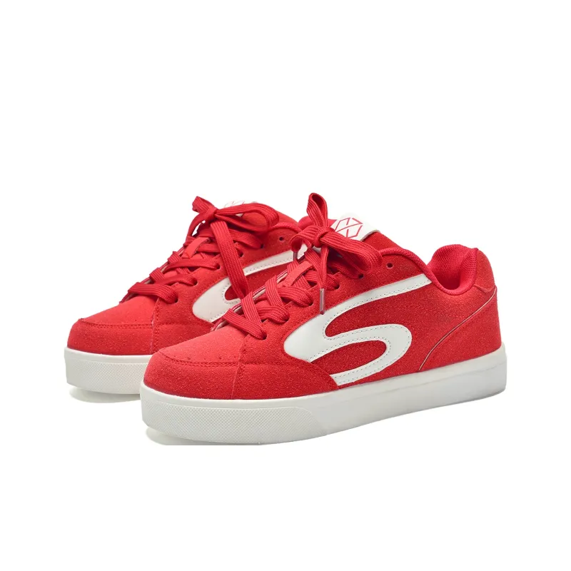 Z.SUO Coverage Slip Resistant And Abrasion Resistant Low Top Skateboard Shoes Unisex-7