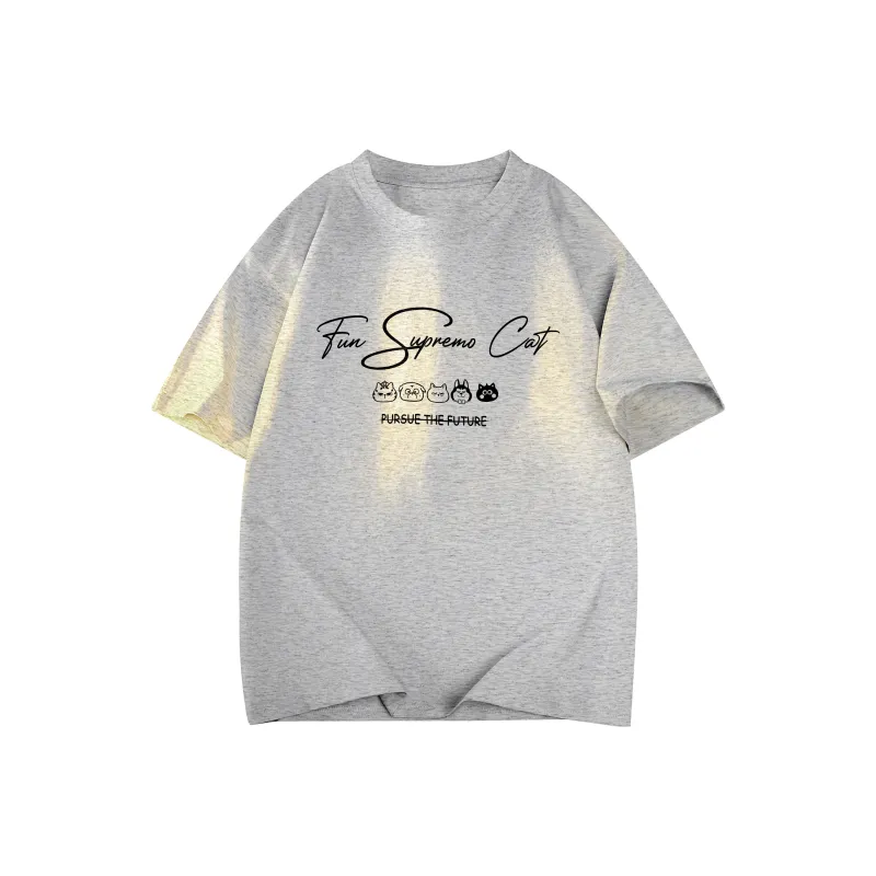 Supremo Cat T Shirts Unisex-16