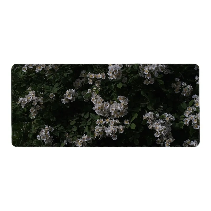 DANYIN Premium Rose Extra Large Esports Computer Table Mats Minimalist Style Mouse Pads-5