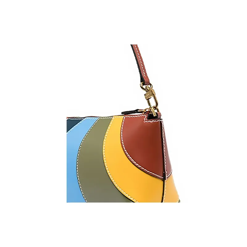 Staud Kaia Calfskin Handbag Shoulder Bag Women's Multicolor-2