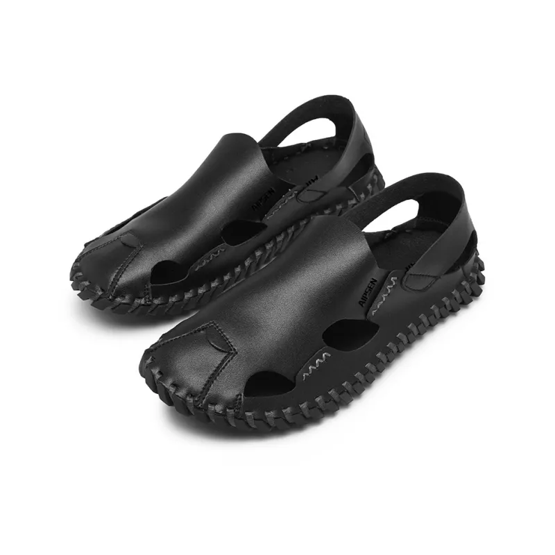 AIPSEN River Trekking Shoes Men's Black-3
