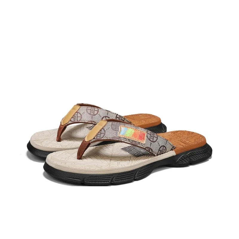 Colorful Creations EVA Quiet Abrasion Resistant Slip Resistant Quick Dry Flip Flops Men's-7