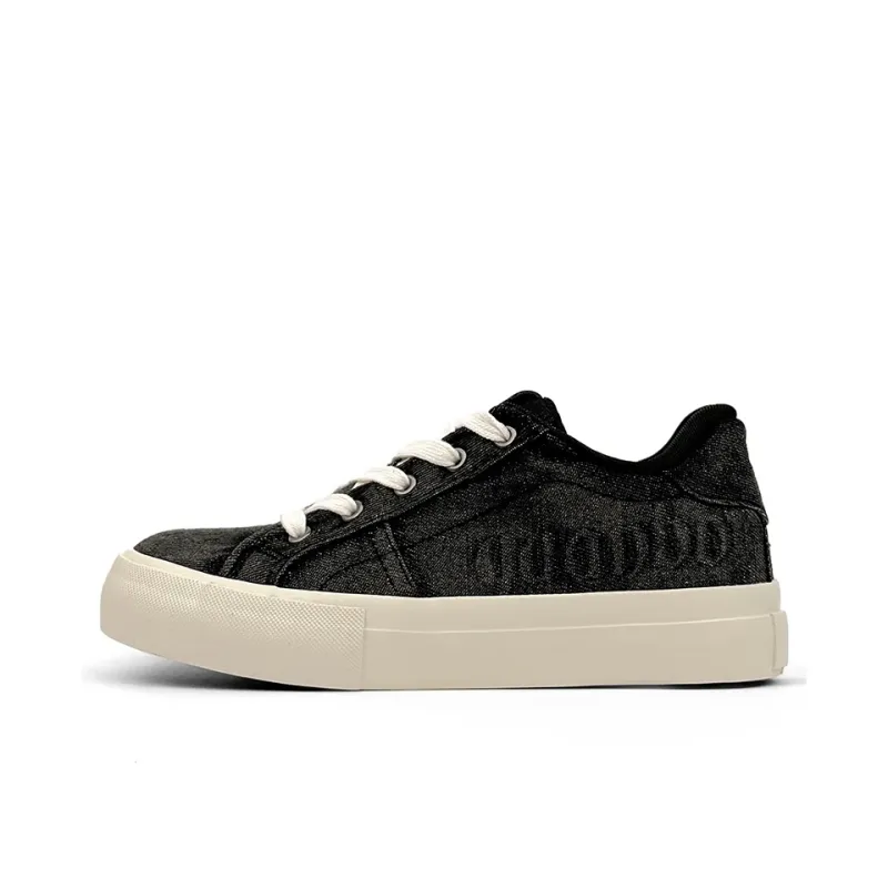 OUGLEMEN Low Top Canvas Shoes Men's Box-0