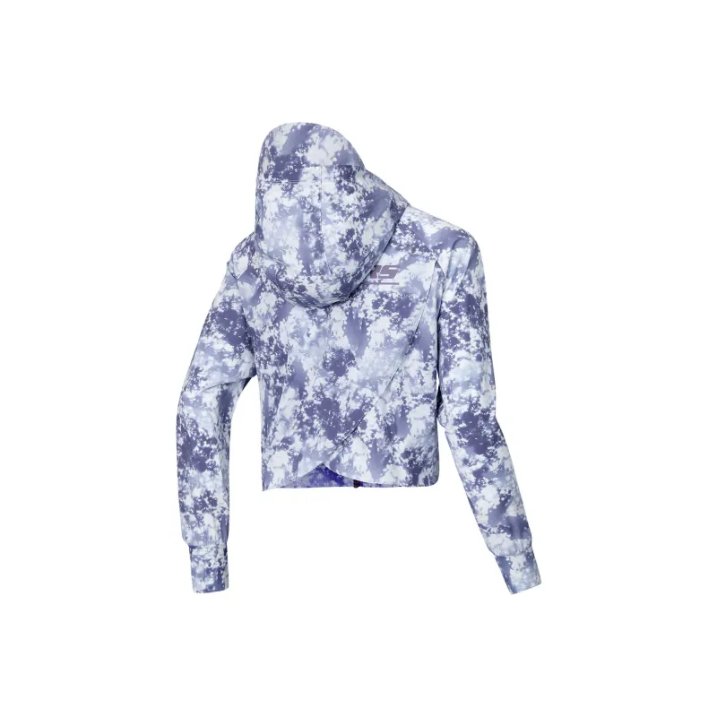 Skechers Freedom Series Jacket Women's All Over Print Purple Gray Tree Shade-1