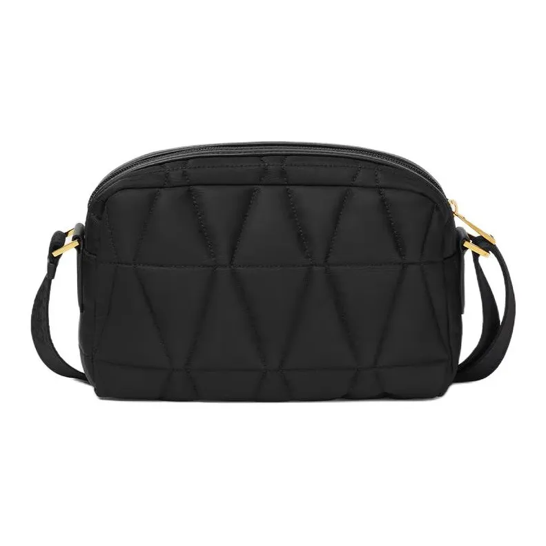 VERSACE Myth Nylon Messenger Bag, Crossbody Bag, Shoulder Bag Men's Black-2
