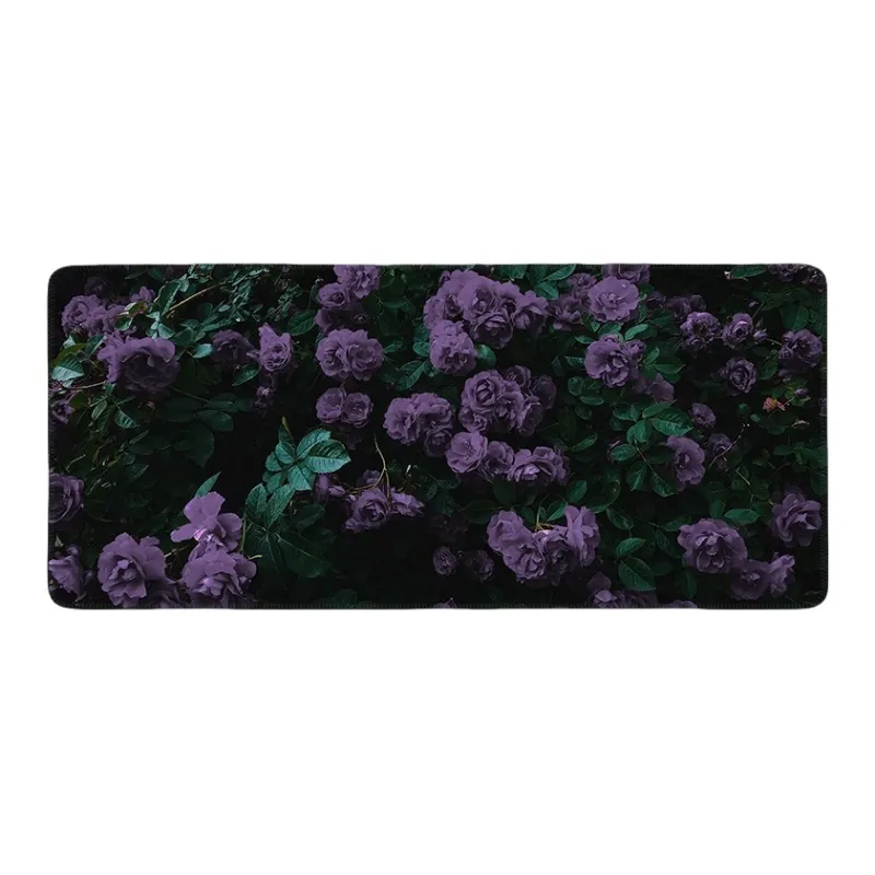 DANYIN Premium Rose Extra Large Esports Computer Table Mats Minimalist Style Mouse Pads-2