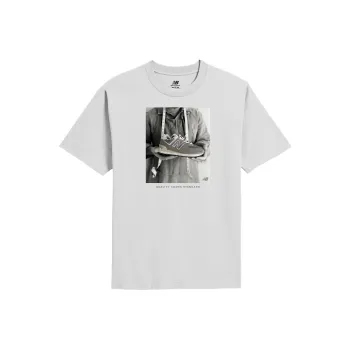 New Balance 574 Photoreal T Shirt Men's White