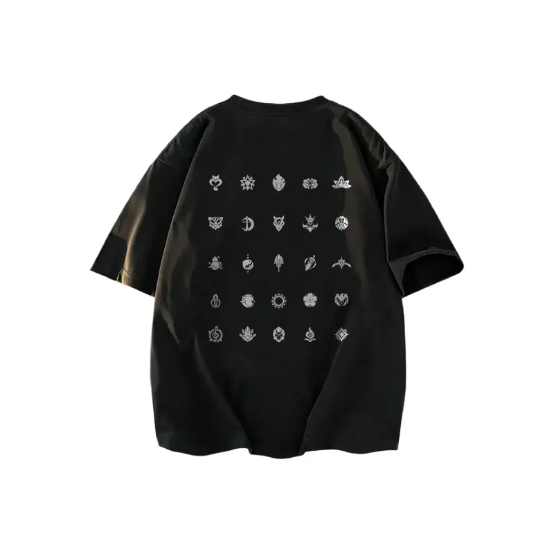 HONOR OF KINGS Short Sleeved T Shirts Hero Logo Unisex-18