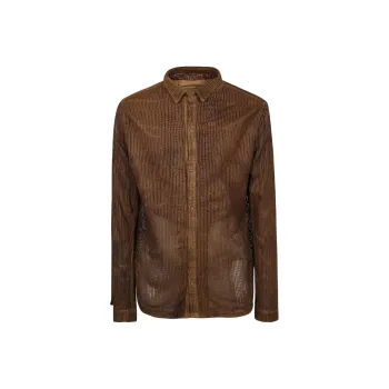 Giorgio Brato Vegeta leather Shirt