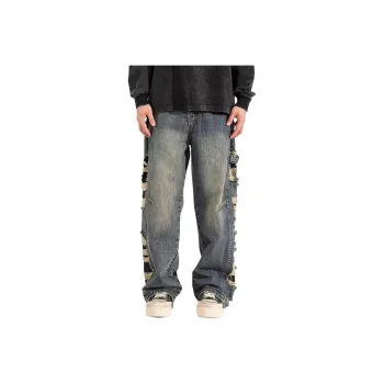 YOFVV Jeans Unisex Blue