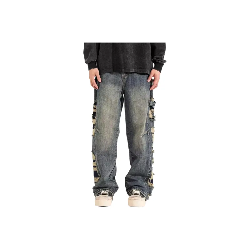YOFVV Jeans Unisex Blue-0