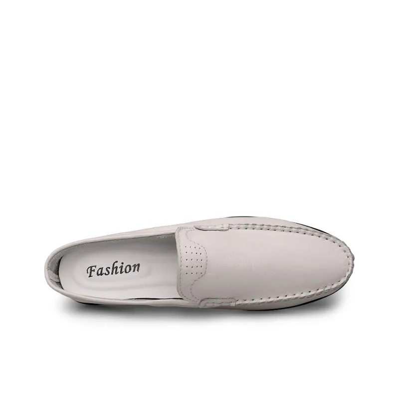 British Knights Rubber Sole Closed Toe Slippers Men's White-2