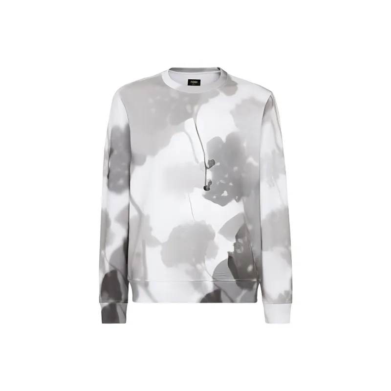 FENDI Sweatshirts Men Gray-0
