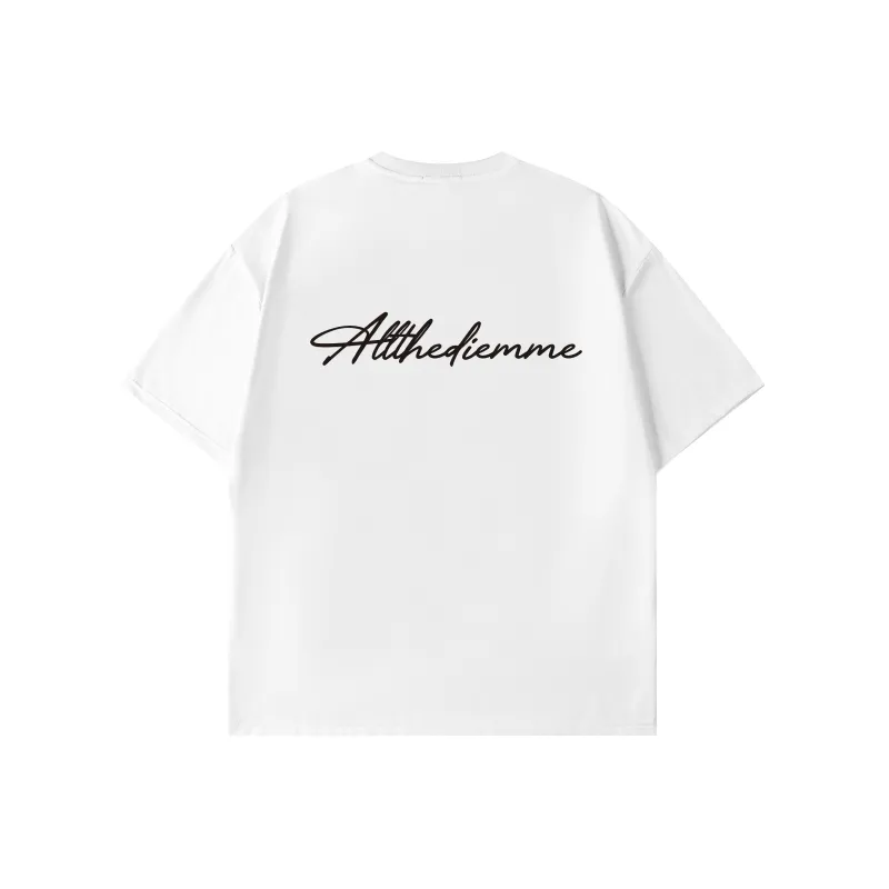 DIEMME Crew Neck Short Sleeved T Shirts Unisex-4