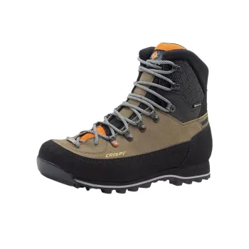 CRISPI Breathable And Slip Resistant Short Outdoor Boots Men's Black Brown