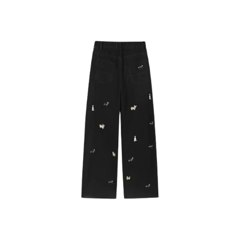 FRQ Jeans Unisex Black-1