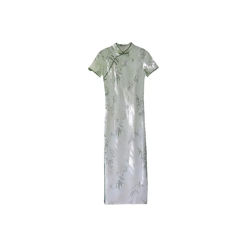 SONDR Cheongsams Women's Beige Green-0