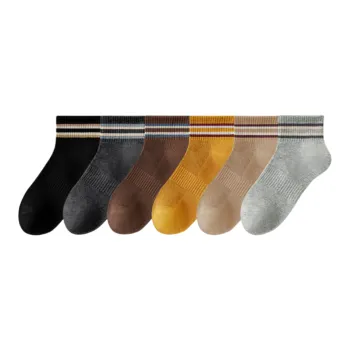 Lan Miao Mid Calf Socks Men's 6 Pack