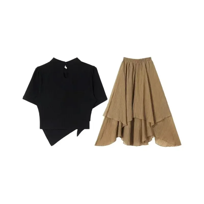 COVER TIME Two Piece Skirt Sets Women's-1