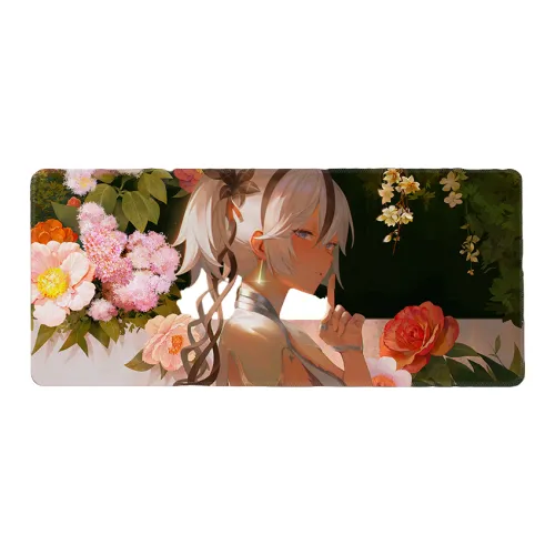 DANYIN Mingchaozun Extra Large, Esports Computer Table Mat, Anime Keyboard Mat, Men's Gaming Slip Resistant Mouse Pads