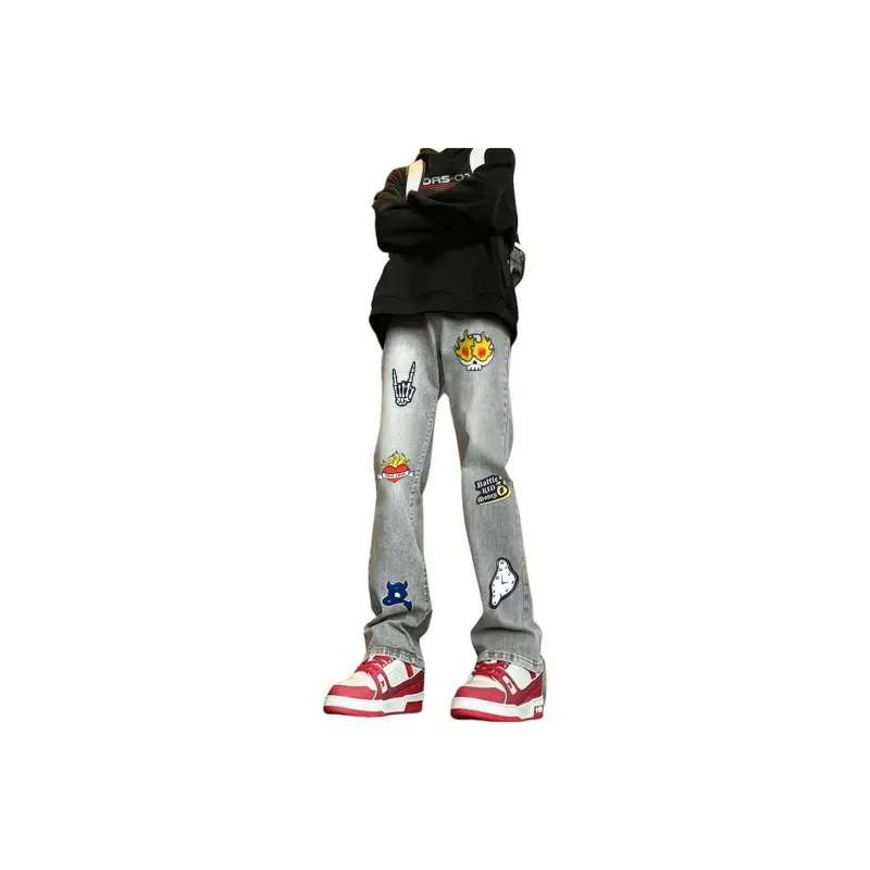 SUNSETMONENT Jeans Unisex-17