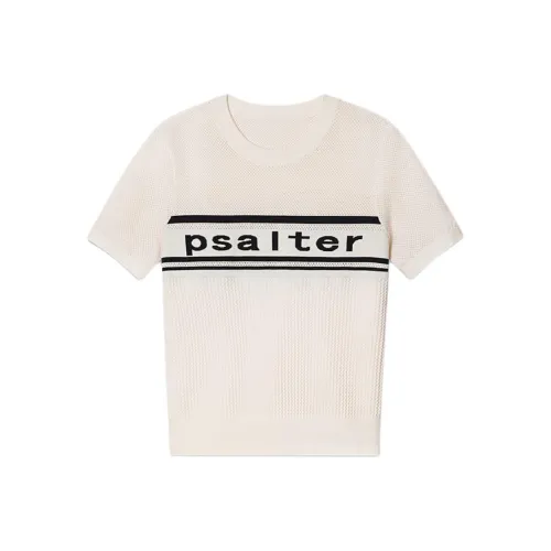 PSALTER 베이지 여성 티셔츠