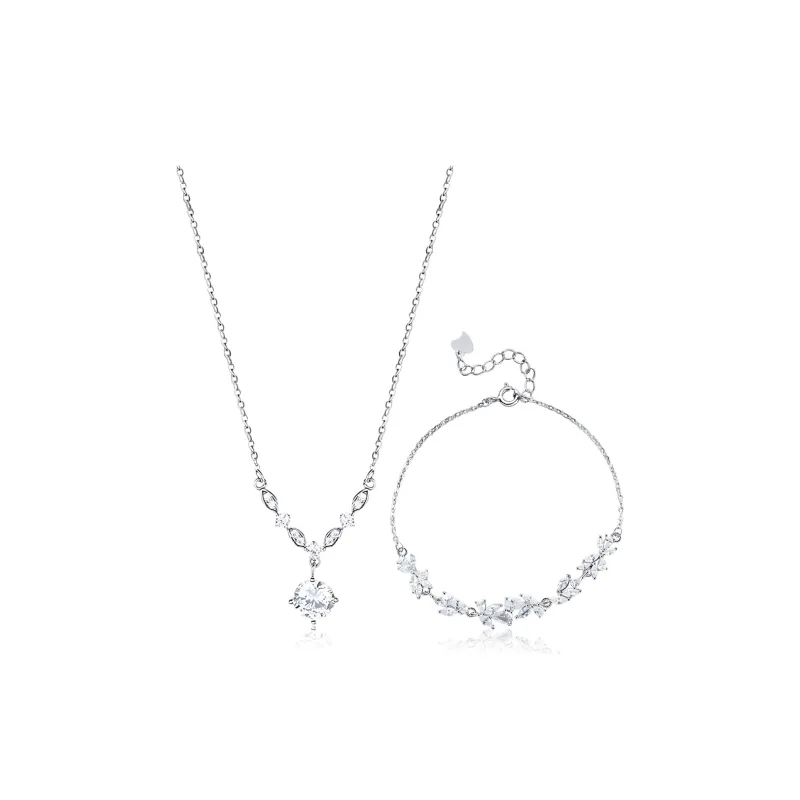 GUDS GAVE S999 Fine Silver Necklaces Women's-0