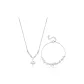 S999 Fine Silver-Bauhinia Moon Clothing Sets