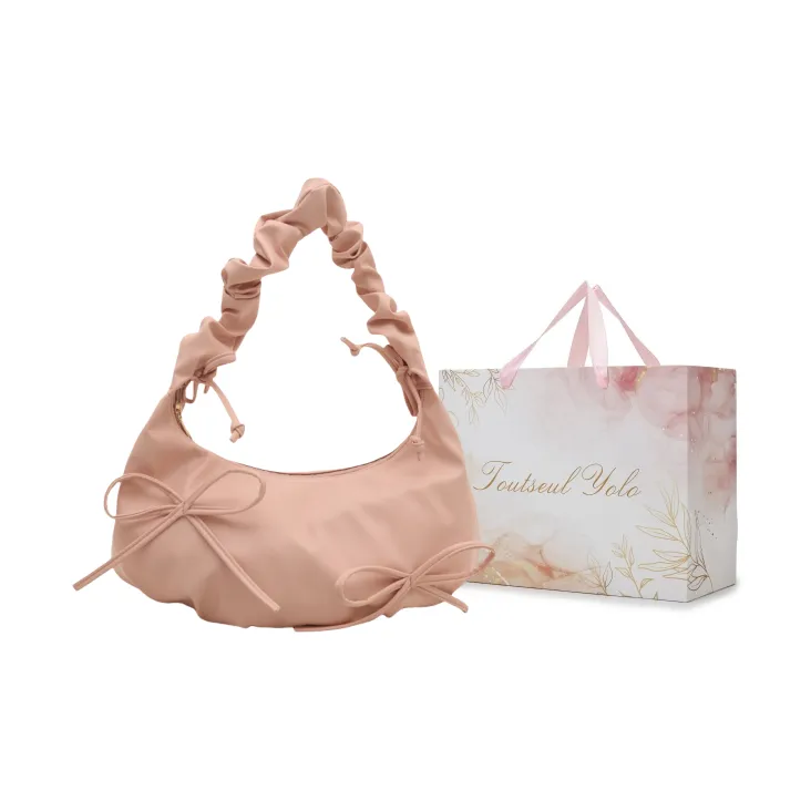 TOUTSEUL YOLO PU Handbag Women's Pink White Silver Blue-21