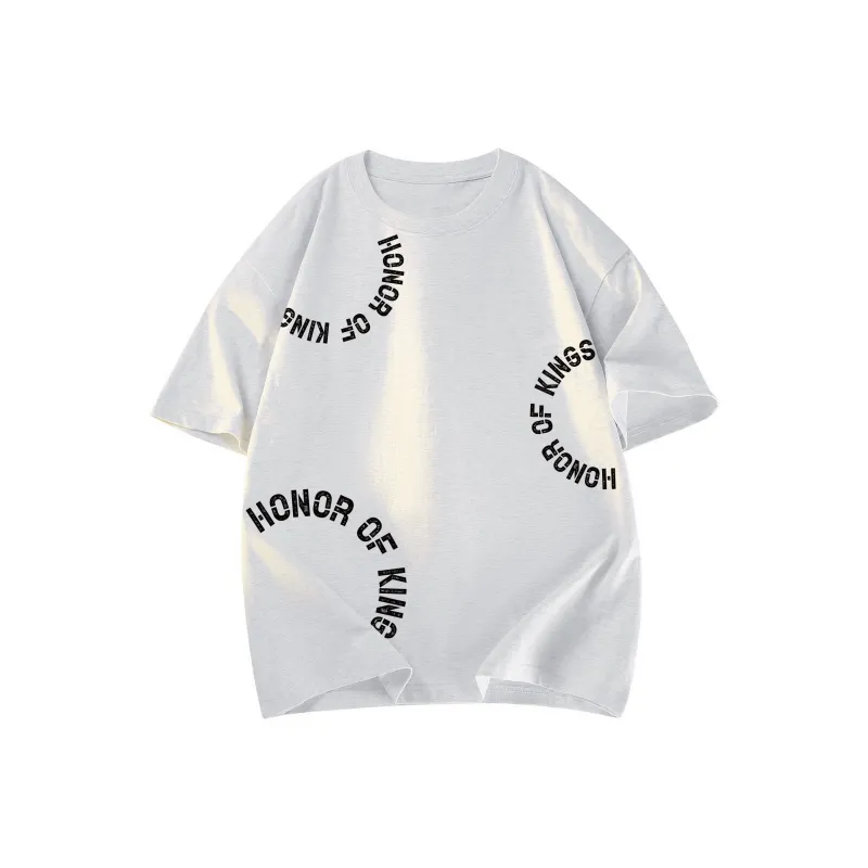 HONOR OF KINGS Short Sleeved T Shirts Slogan Section Unisex-18