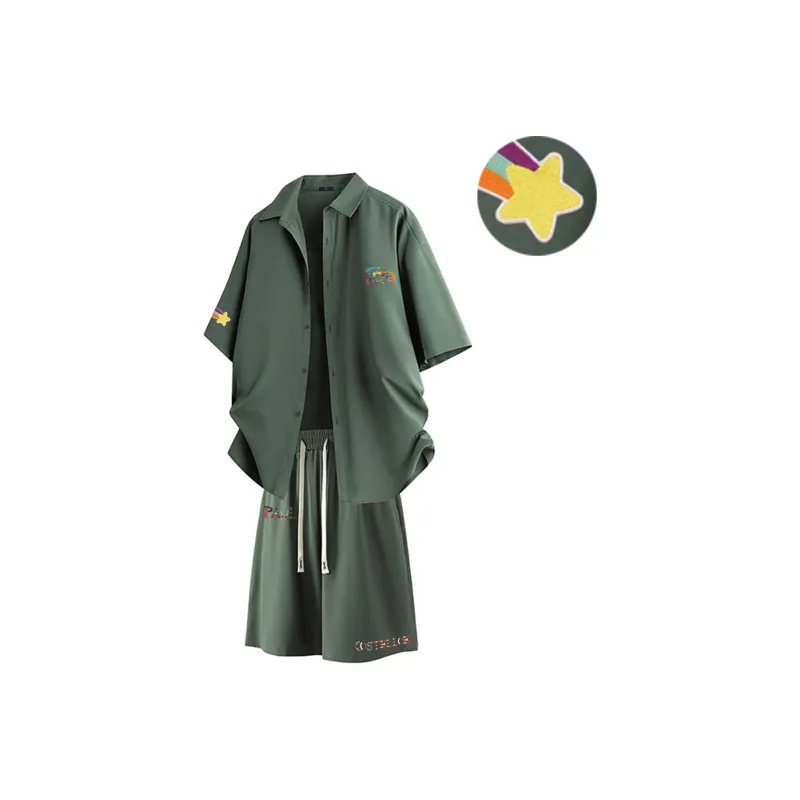 PAUL COSTELLOE Shirt Matching Set Unisex-31