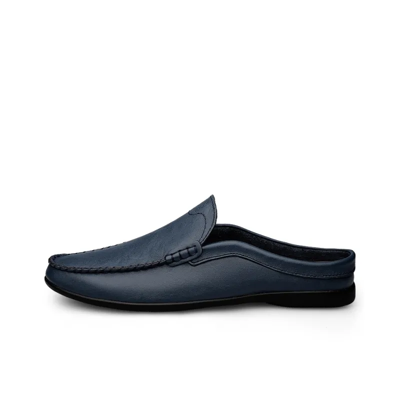 British Knights Abrasion Resistant Slip Resistant Closed Toe Slippers Men's Blue-0