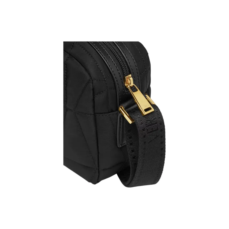 VERSACE Myth Nylon Messenger Bag, Crossbody Bag, Shoulder Bag Men's Black-3