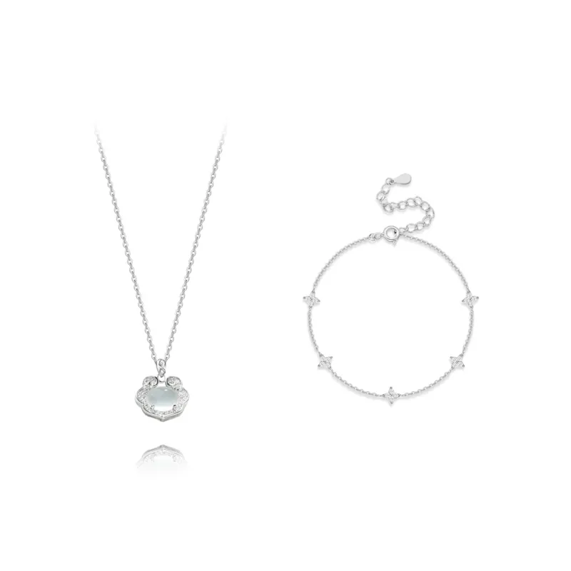 KUMET Sterling Silver Necklaces Women's-0