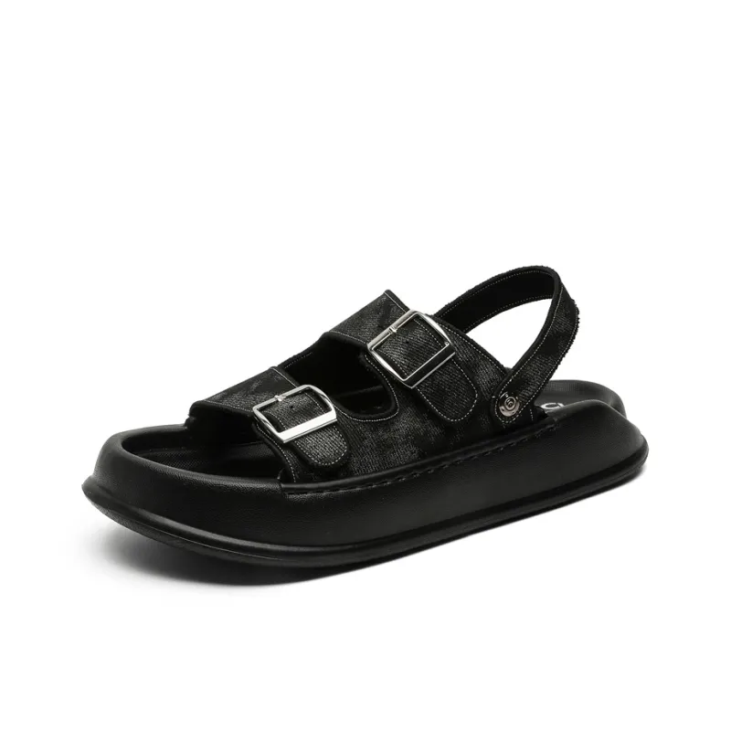 15 MINS Beach Sandals Men Blue-5
