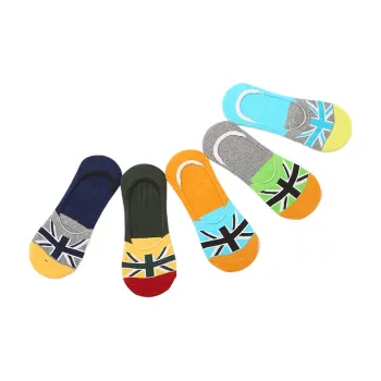 Yalu No Show Socks Men's 5 Pack