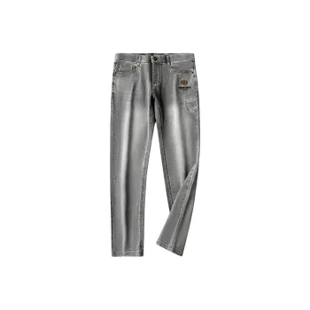 Devanro Jeans Men Gray