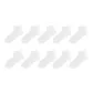 [Highly Recommended 10 Pack]White 10 Pairs