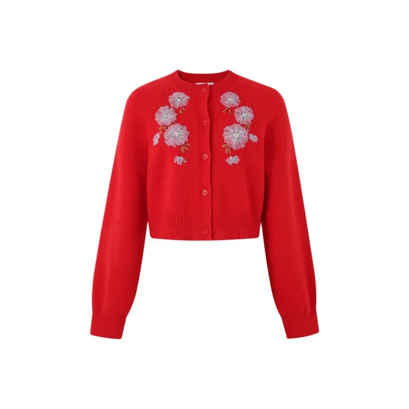 DIANA VEVINA Sweaters Women's Red-0