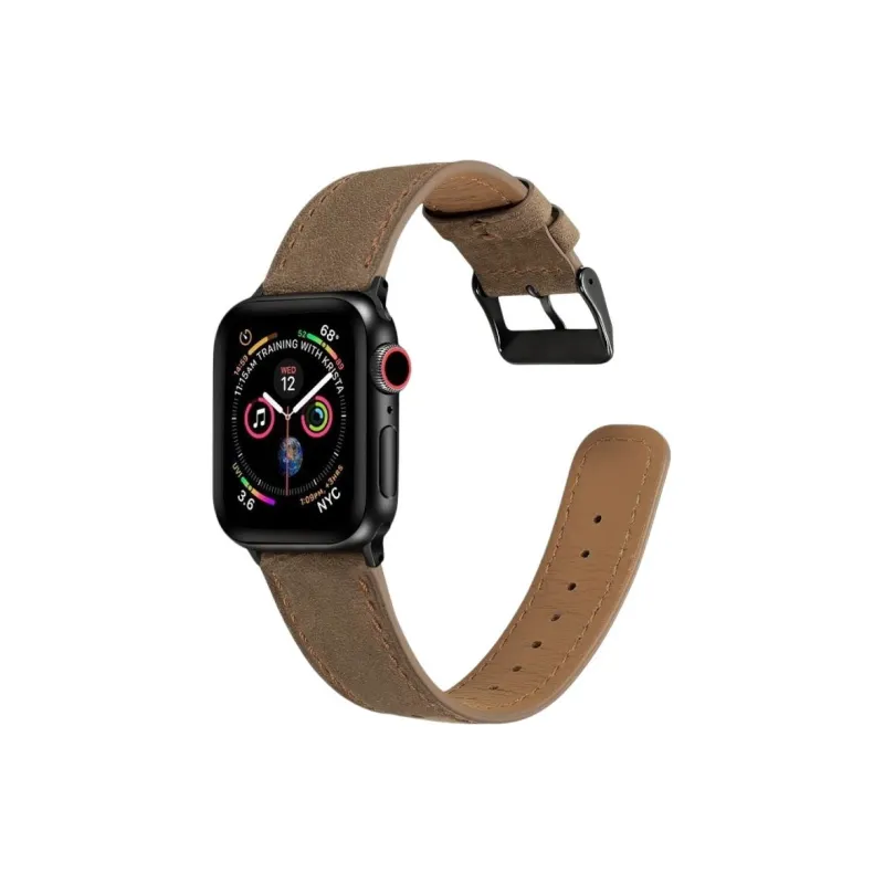 KVZUVUU Apple Compatibility Watch Band Leather-5