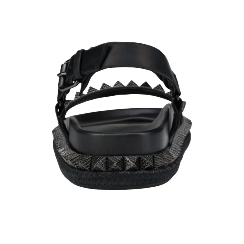 CL Pyrabizz One Strap Sandals Women's Black-4