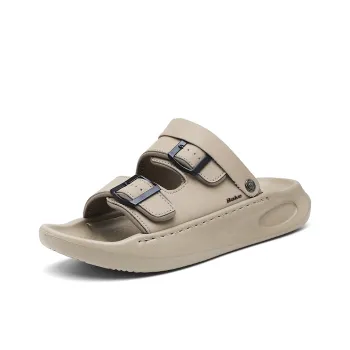 BAKE Beach Sandals Men Black/Brown